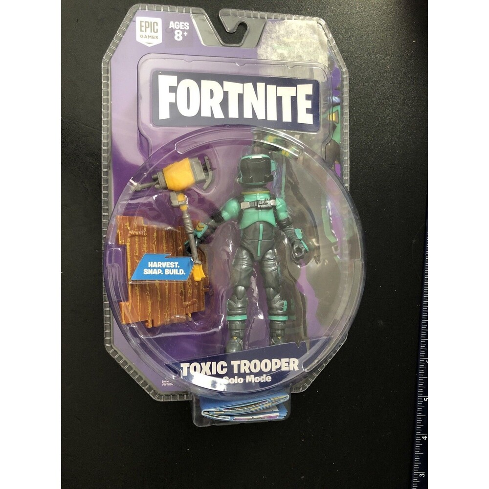 Fortnite Solo Mode Core Figure Pack Toxic Trooper Collectible Toys New Gift